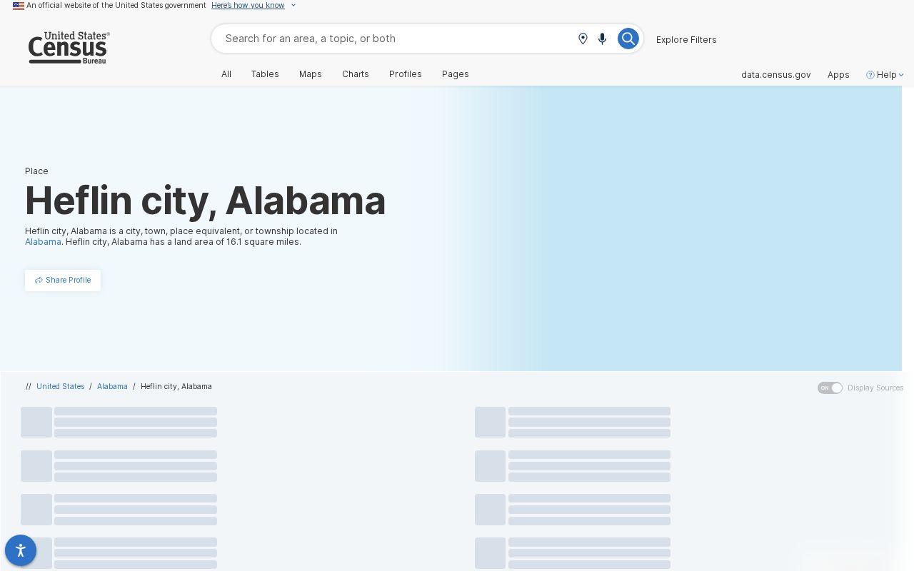 Heflin population context for criminal record counts
